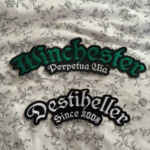 Supernatural Back Patches, Set of 2